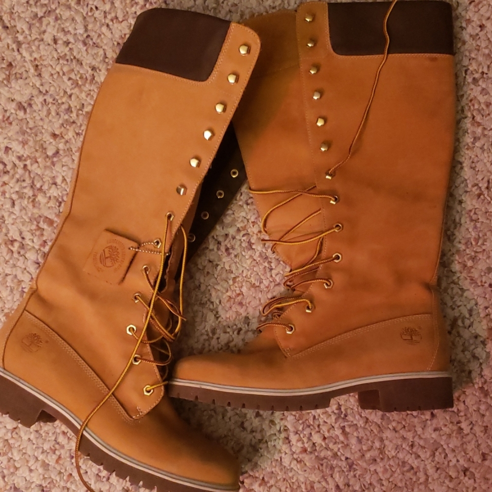 14 inch tall Timberland Boots